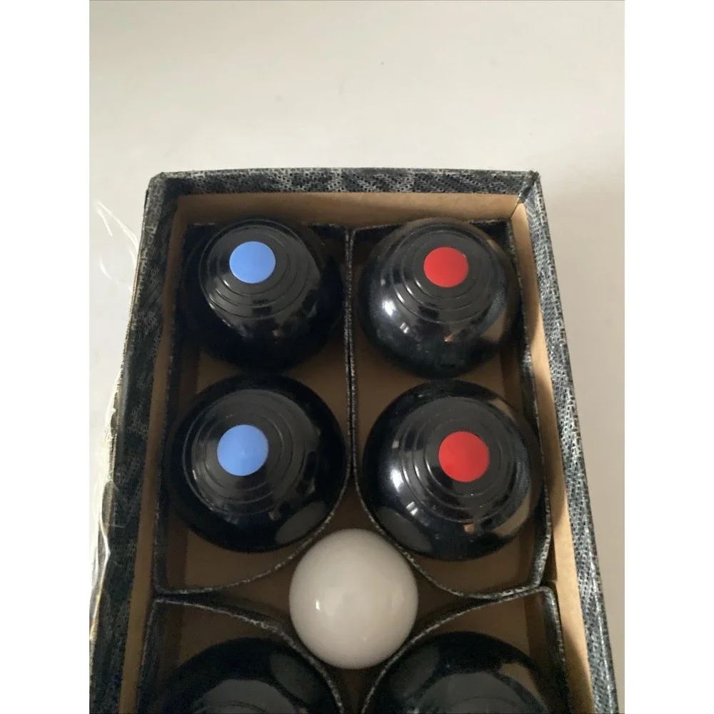 Vintage B&A Carpet Bowls Set - Indoor Game.  Made in England